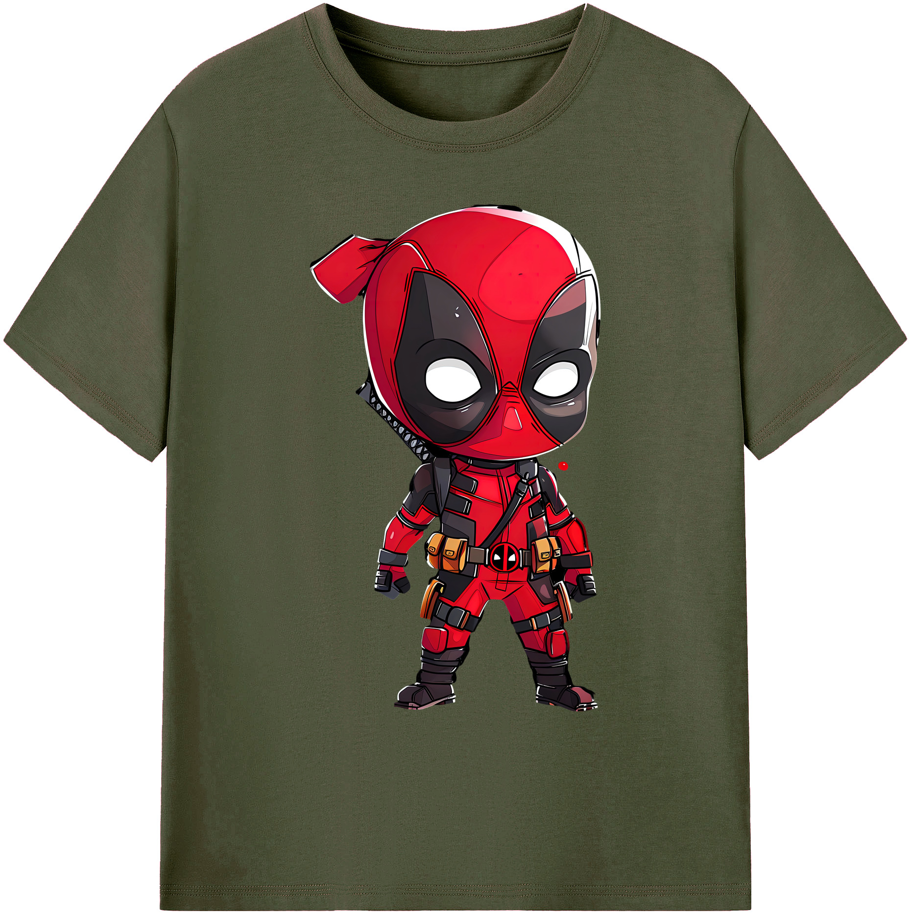 （画像用） Deadpool デッドプール 綿100％ メンズ半袖Tシャツ｜肌触りやわらか＆通気性